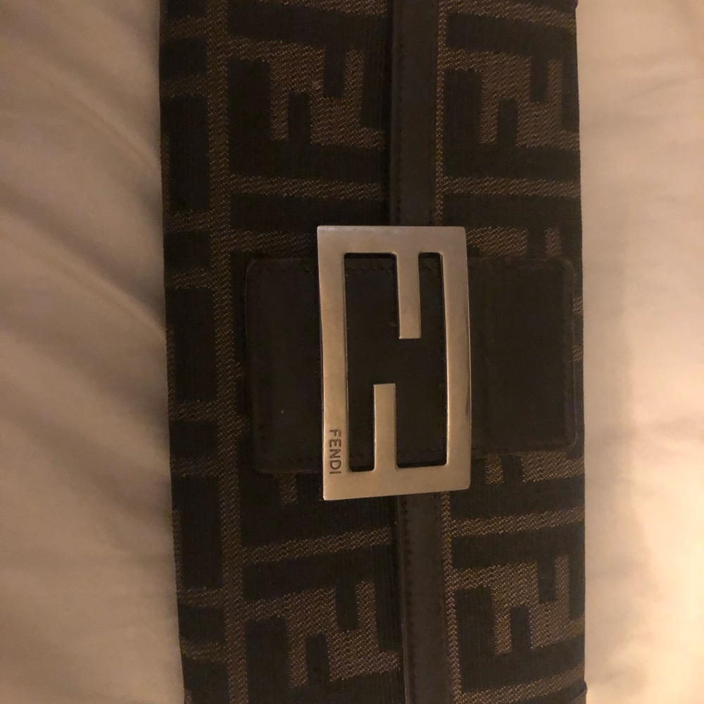 Fendi Black and Brown wallet